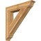 Ekena Millwork Traditional Traditional Rough Sawn Bracket, Western Red Cedar, 6"W x 36"D x 36"H BKT06X36X36TRA01RWR - alternate 1
